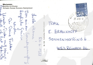 Mariastein - CH 1988 95 006 ●